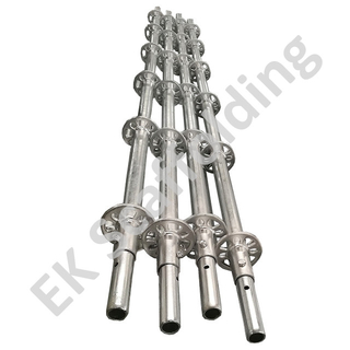 Sistema di ponteggi verticale galvanizzato verniciato standard Ringlock