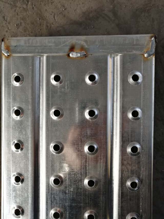 Plancia d'acciaio galvanizzata della piattaforma dell'armatura del bordo del metallo
