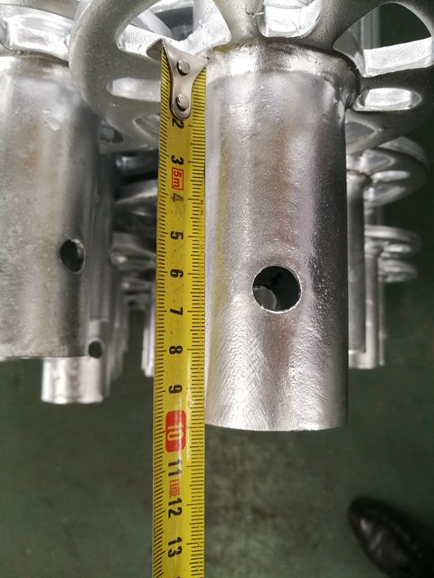 Standard verticale per ponteggi Ringlock zincato a caldo HDG 3M