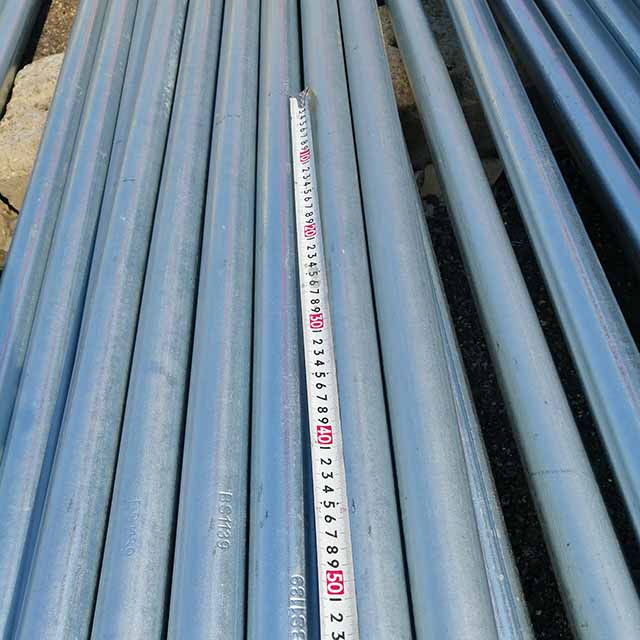 Tubo d'acciaio dell'armatura HDG del tubo d'acciaio di GI